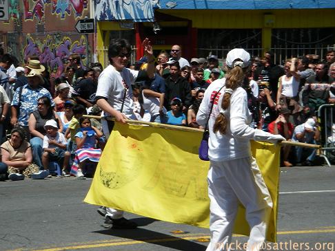 Miles Ceralde in Carnaval parade