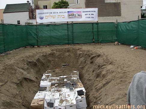 Temple Beth Shalom ground-breaking