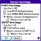 More Server  Settings