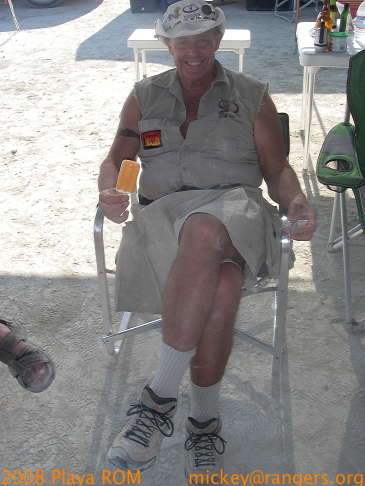 Burning Man 2008 Playa ROM - Ranger Sir Bill